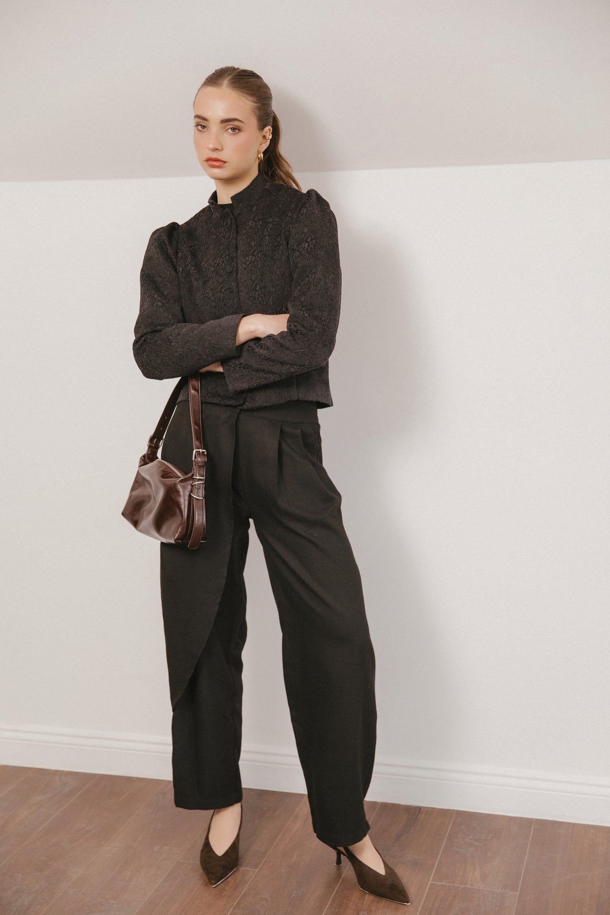 Chaqueta Elegante Allure Negro
