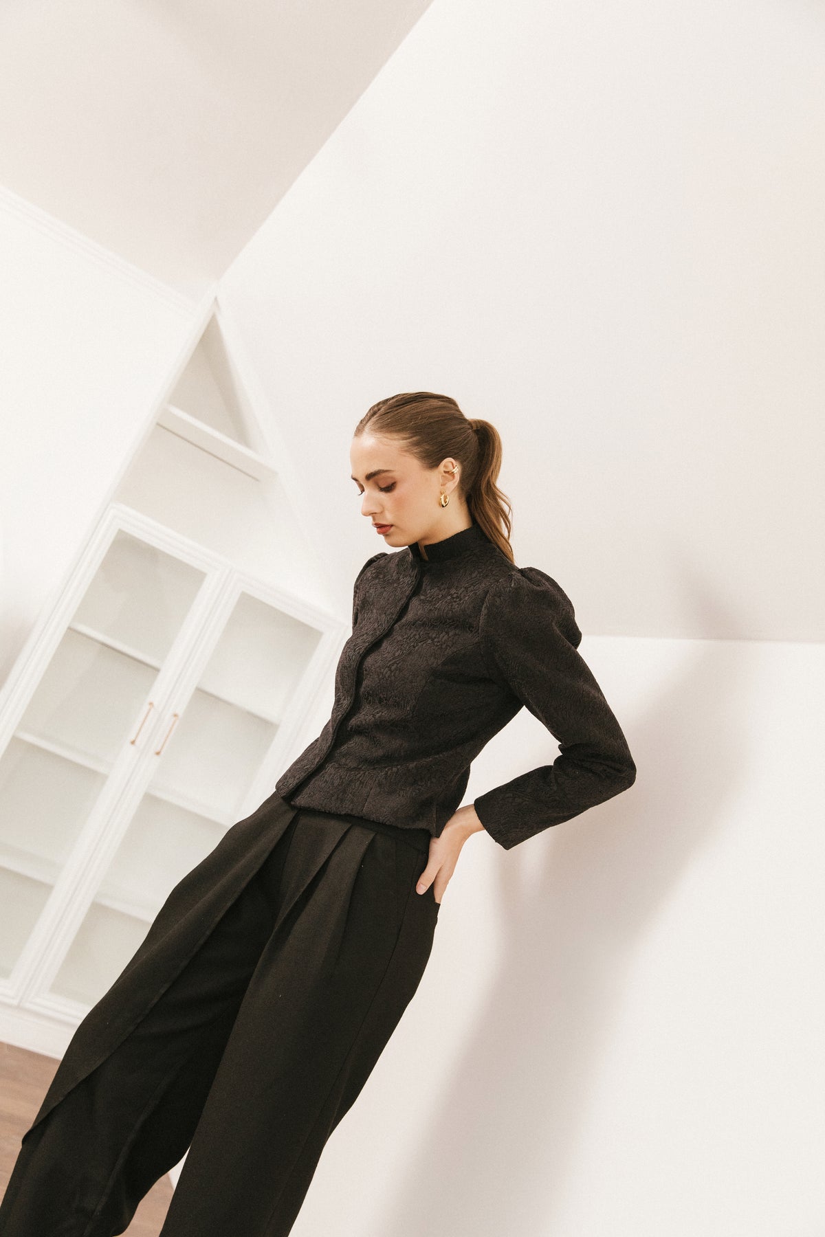 Chaqueta Elegante Allure Negro