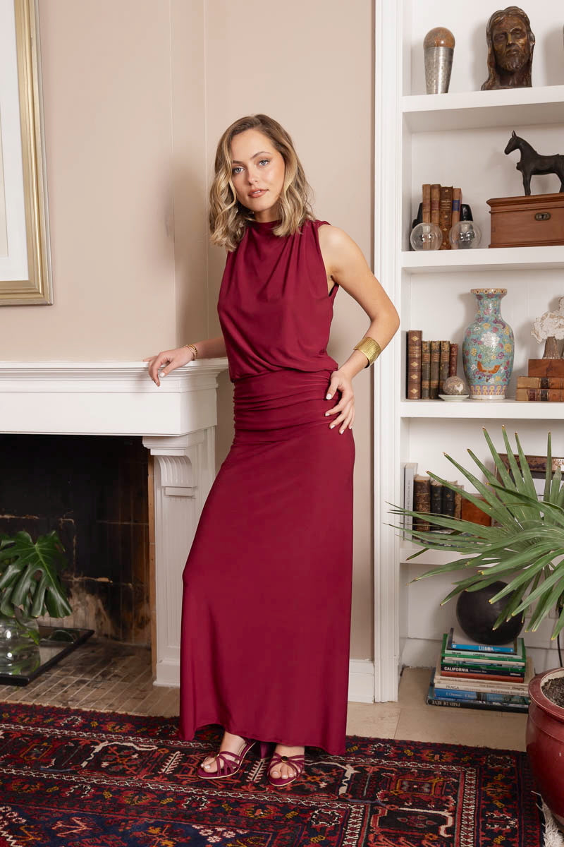 Vestido Fiesta Margarette Frambuesa