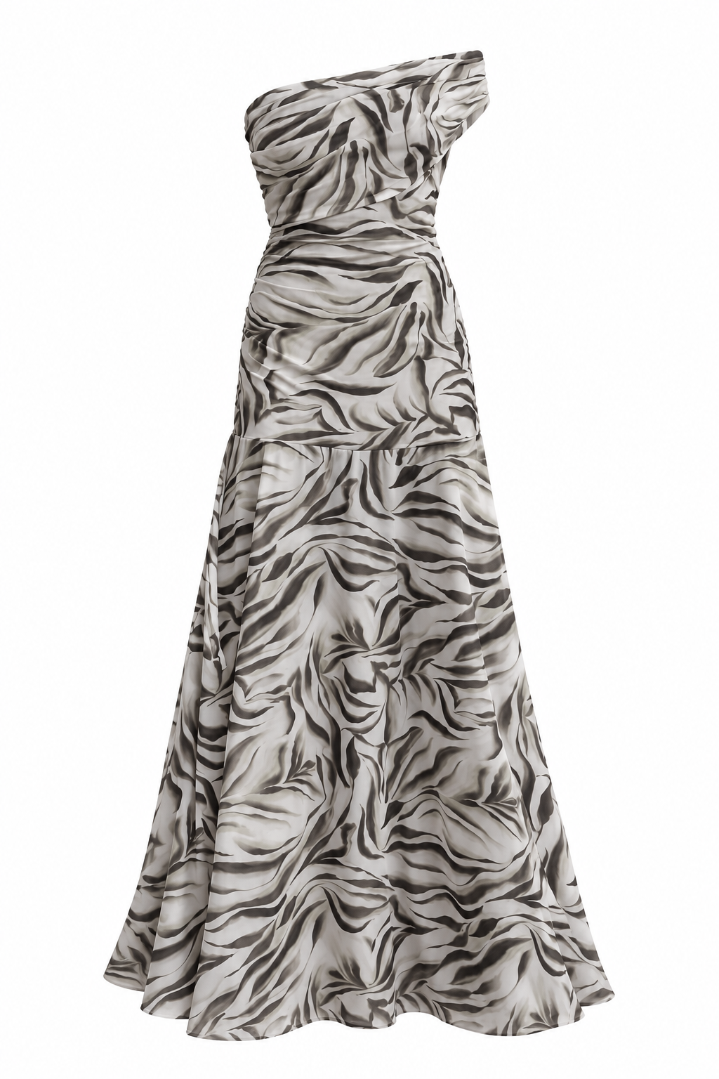 Vestido Fiesta Cece Oliva Print