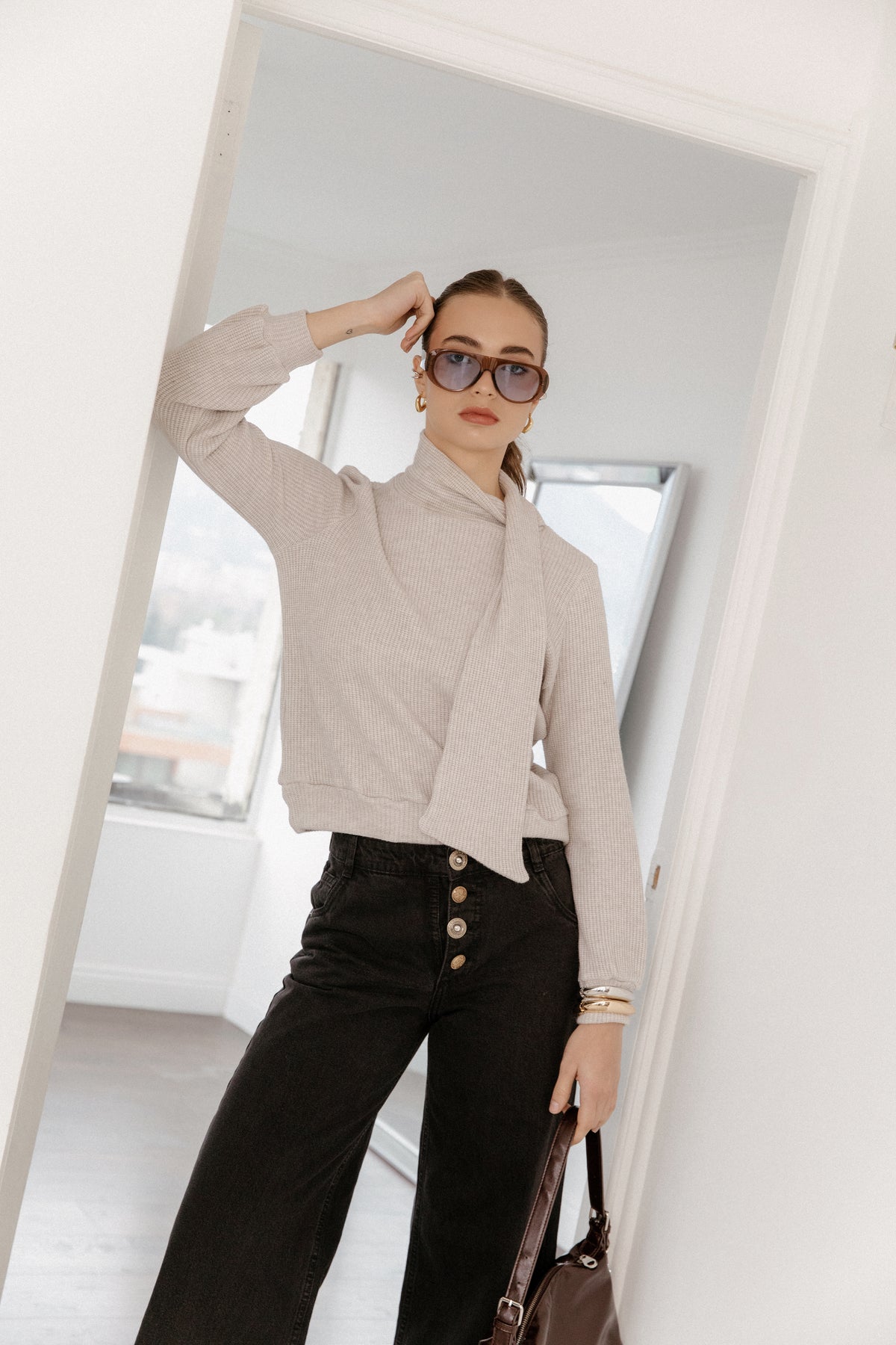 Sweater Dalma Marfíl
