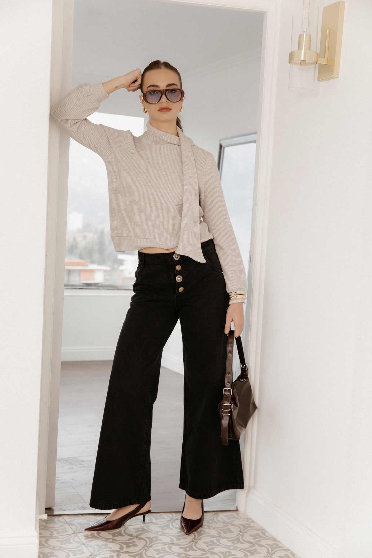 Sweater Dalma Marfíl