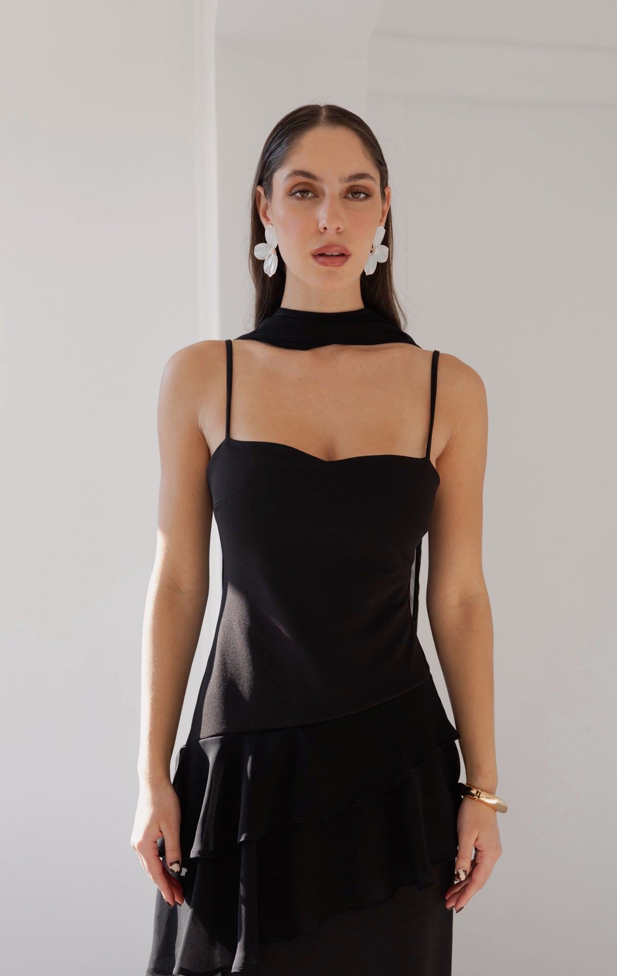 Vestido Fiesta Caetana Negro