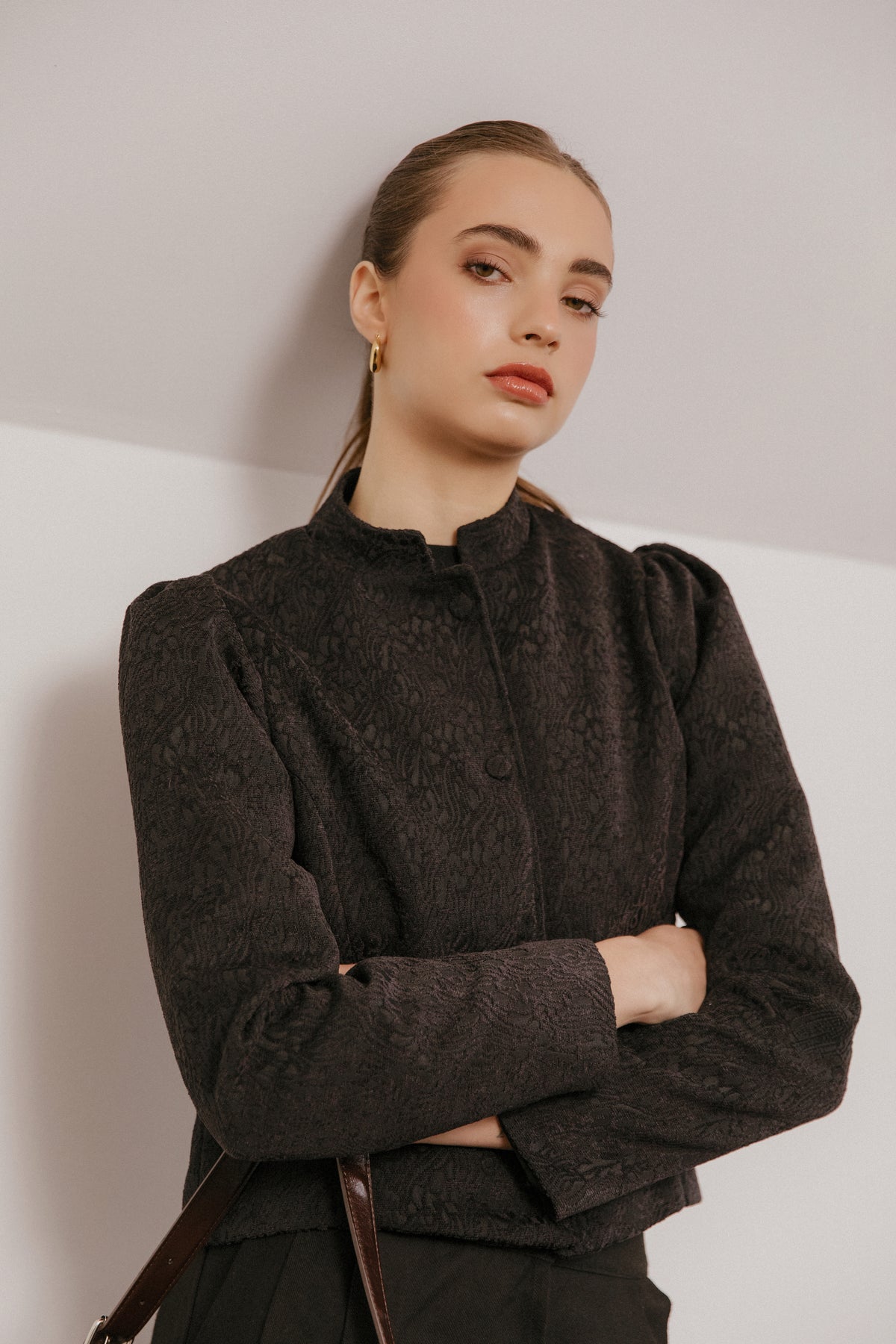 Chaqueta Elegante Allure Negro