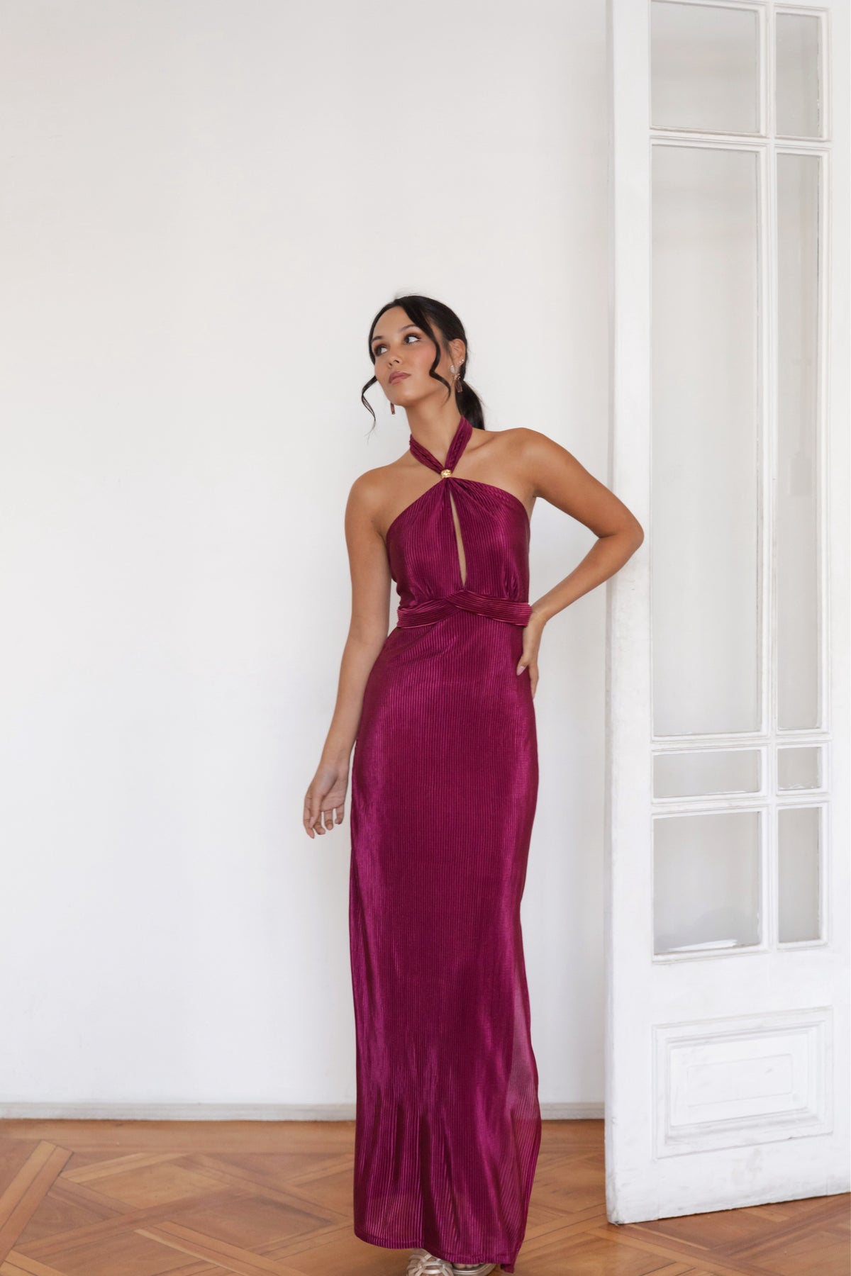 Vestido Esmeralda Magenta - PRE VENTA