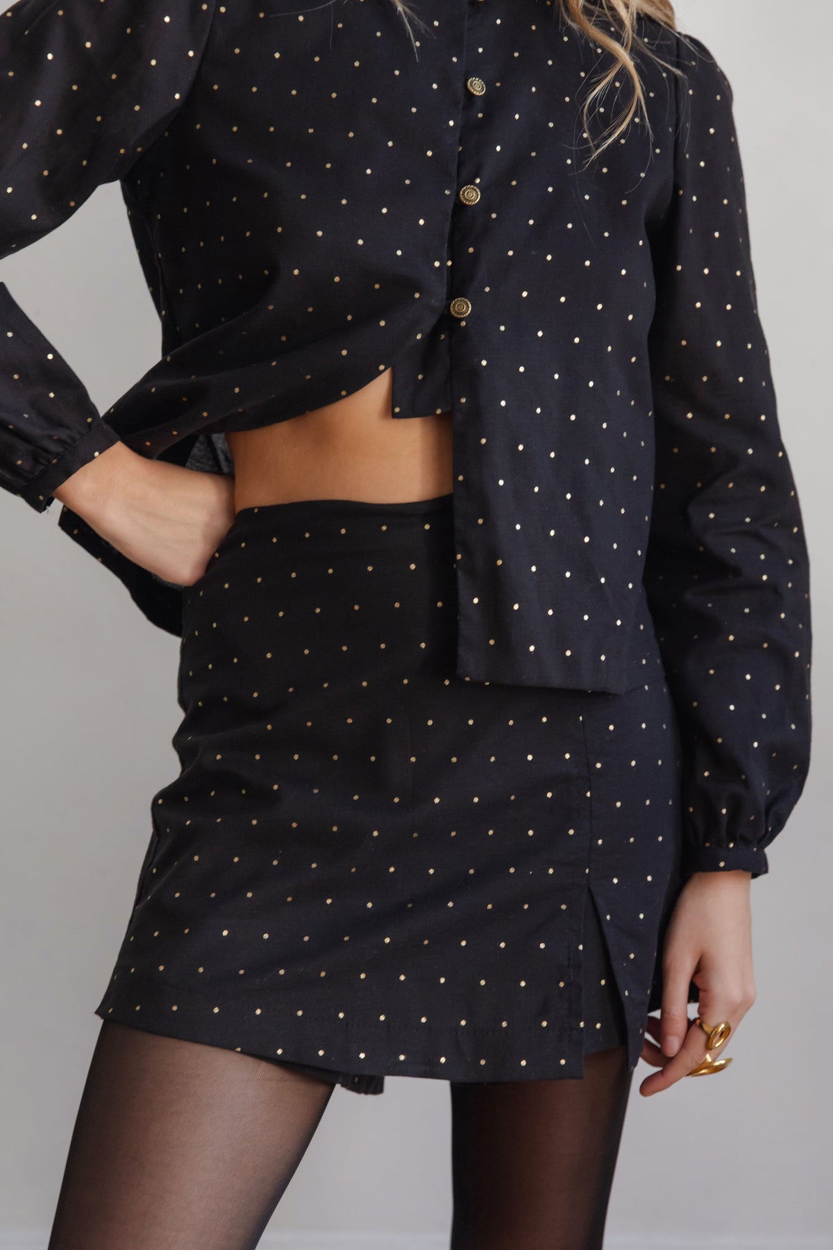 Falda Short Azuki Puntos