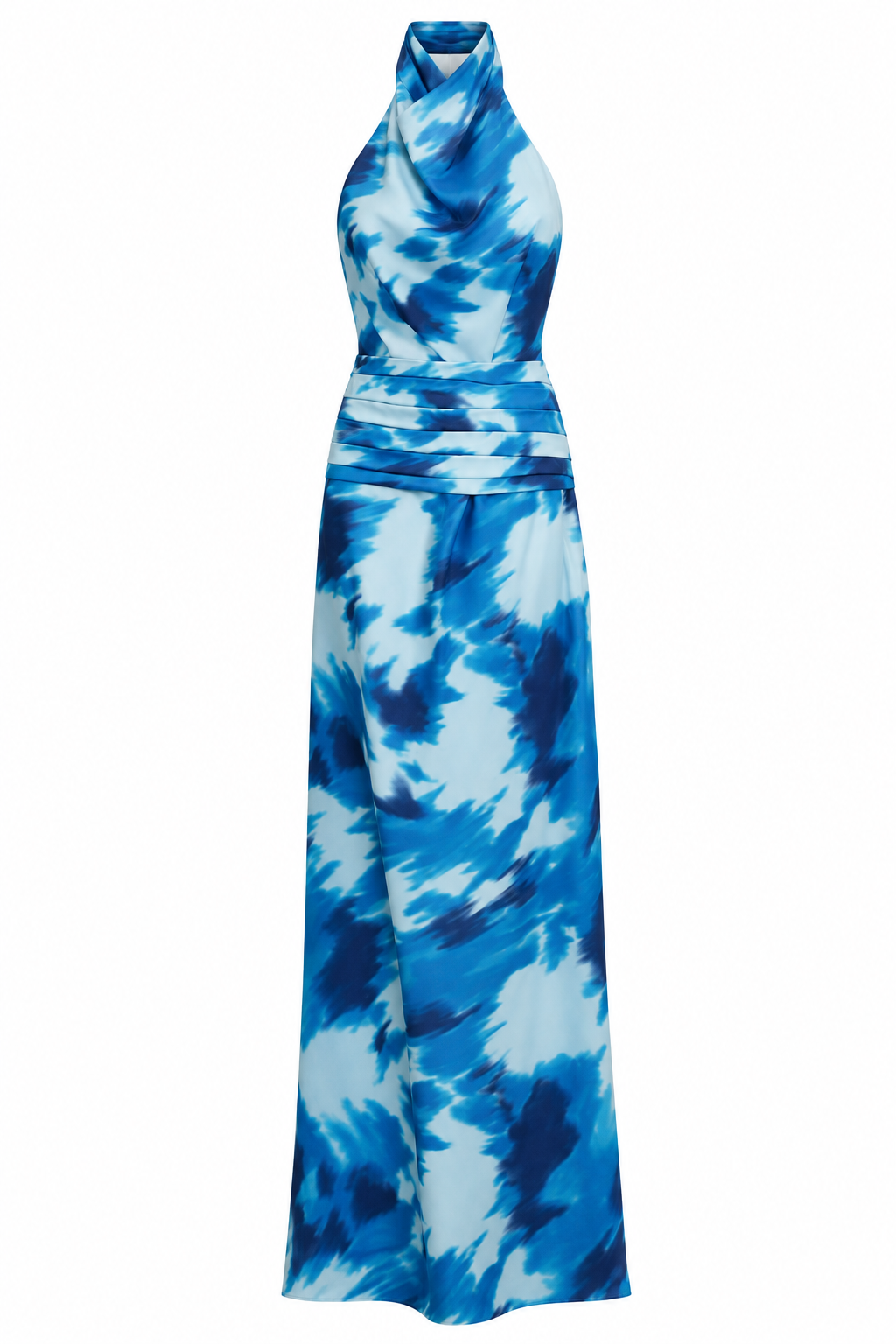 Vestido Fiesta Ángeles Celeste Print