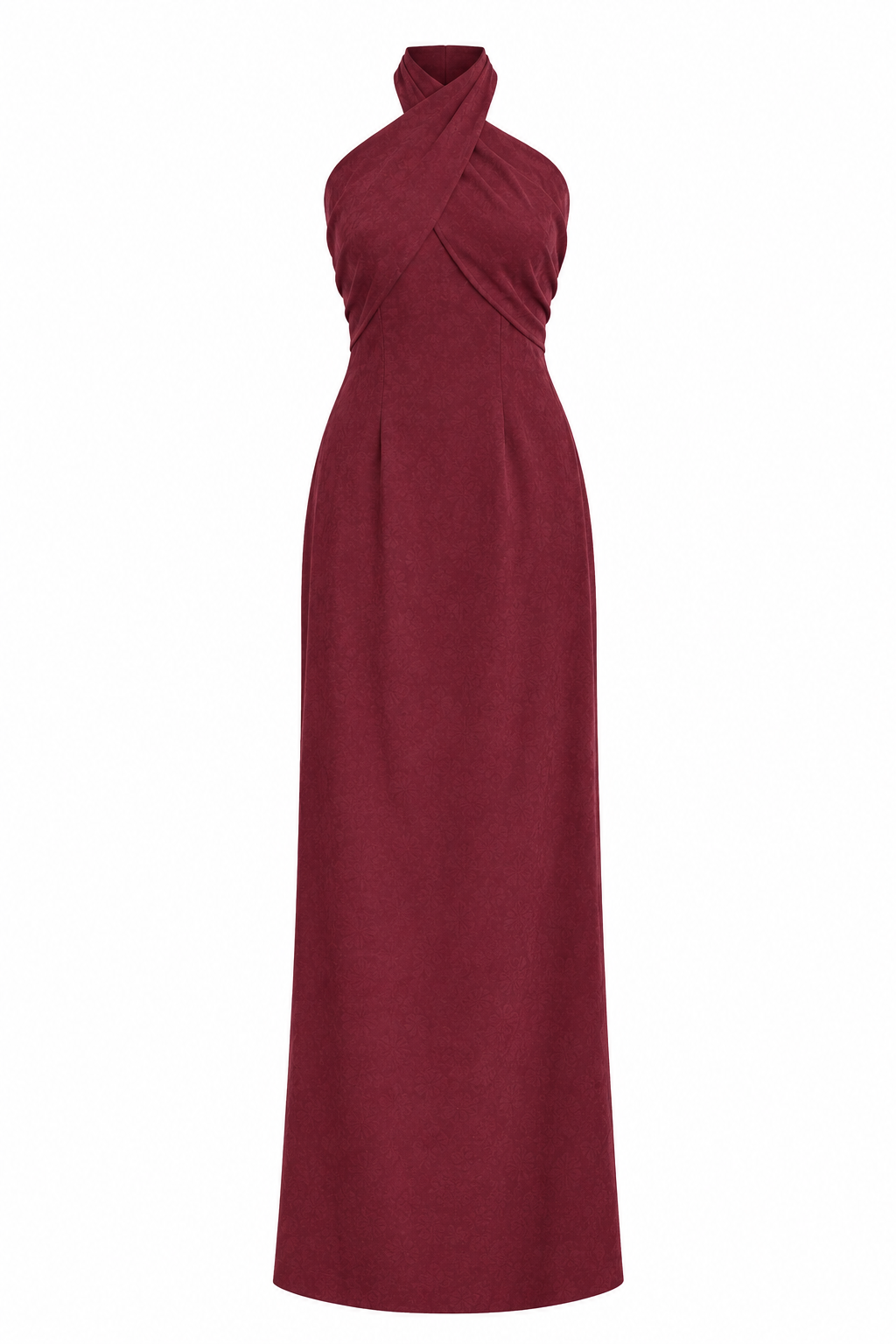 Vestido Fiesta Rous Burdeo