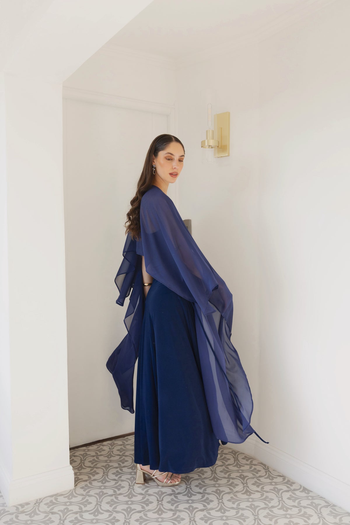 Capa Fiesta XL Fiorella azul