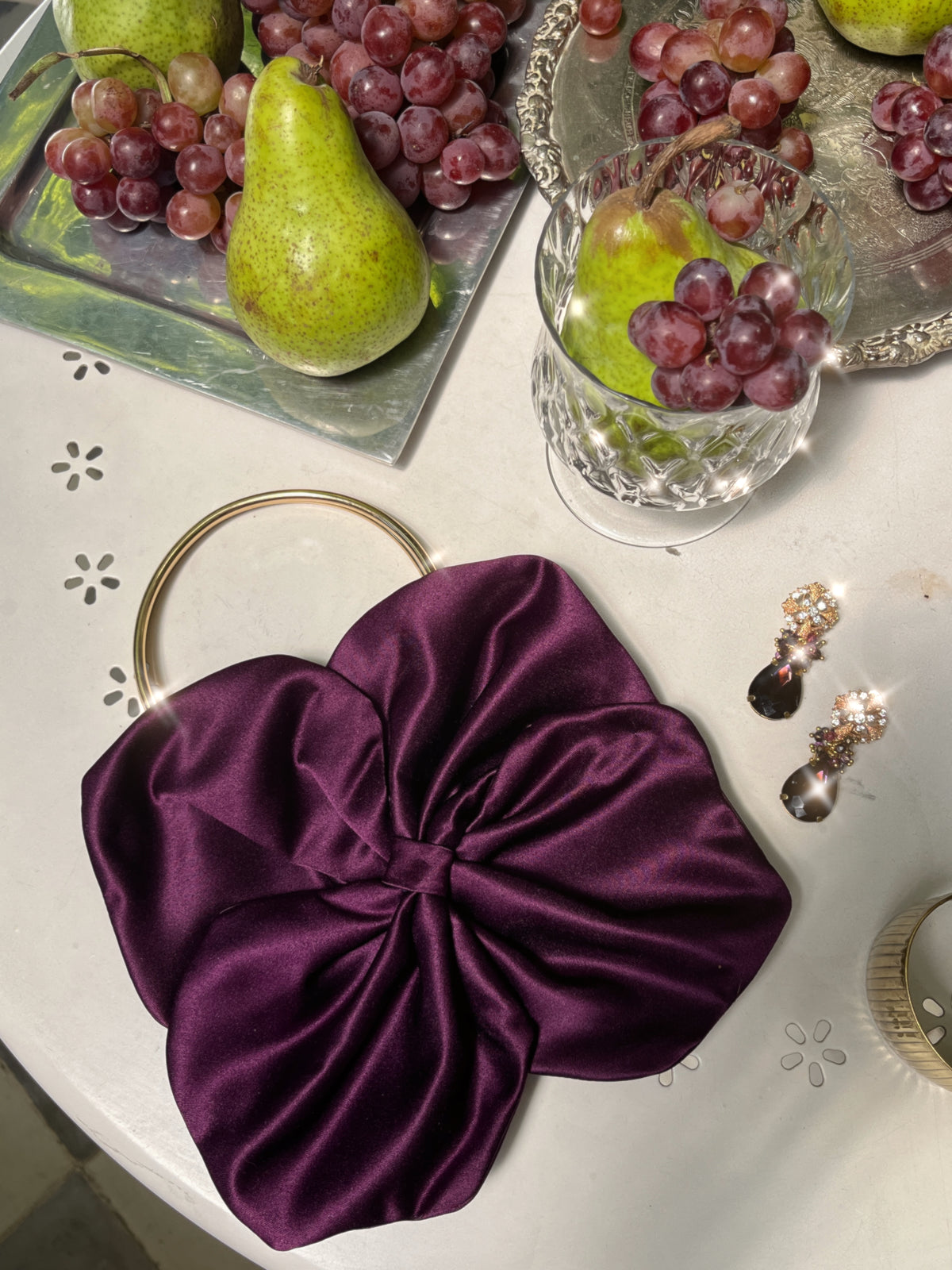 Cartera Fiesta Dhalia Morado