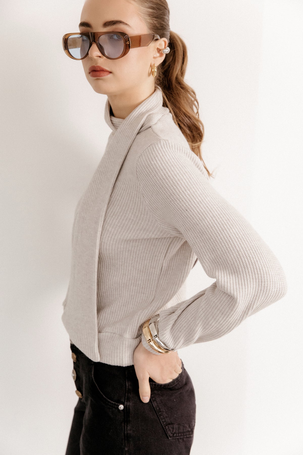 Sweater Dalma Marfíl