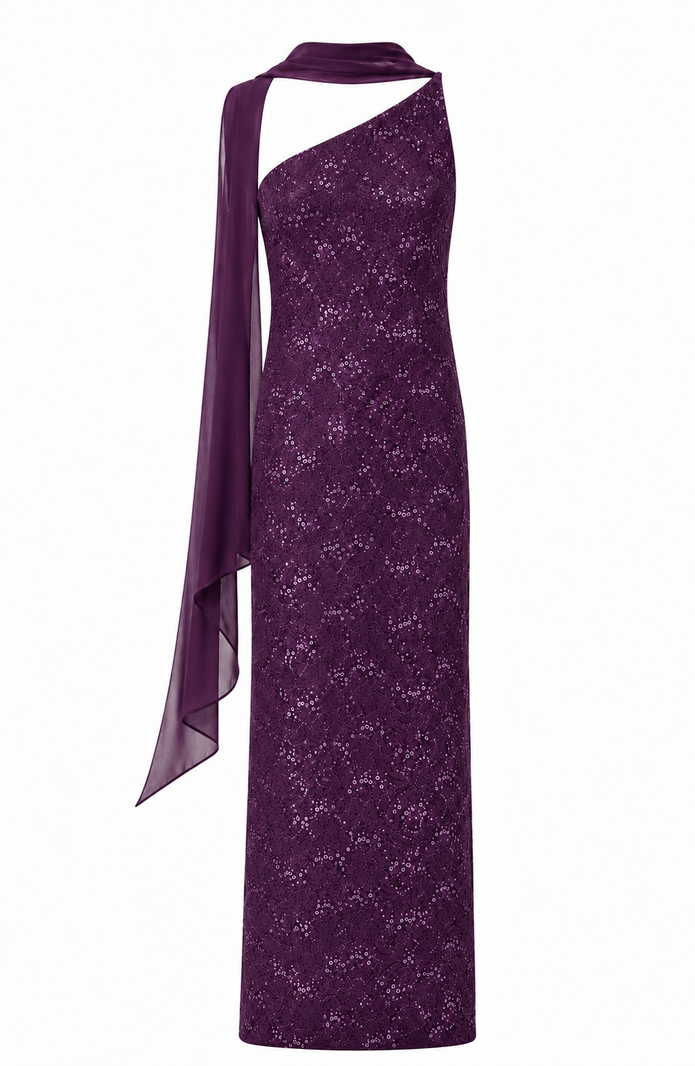 Vestido Fiesta Gemma Morado