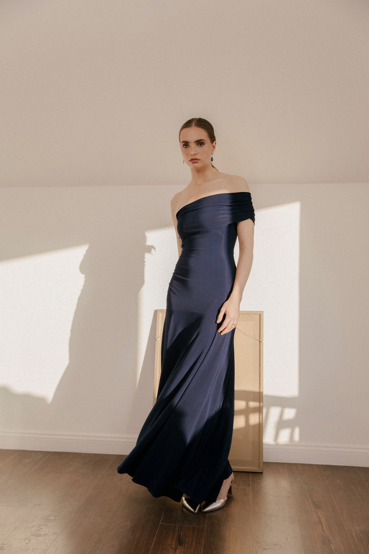 Vestido Fiesta Caroline Azul