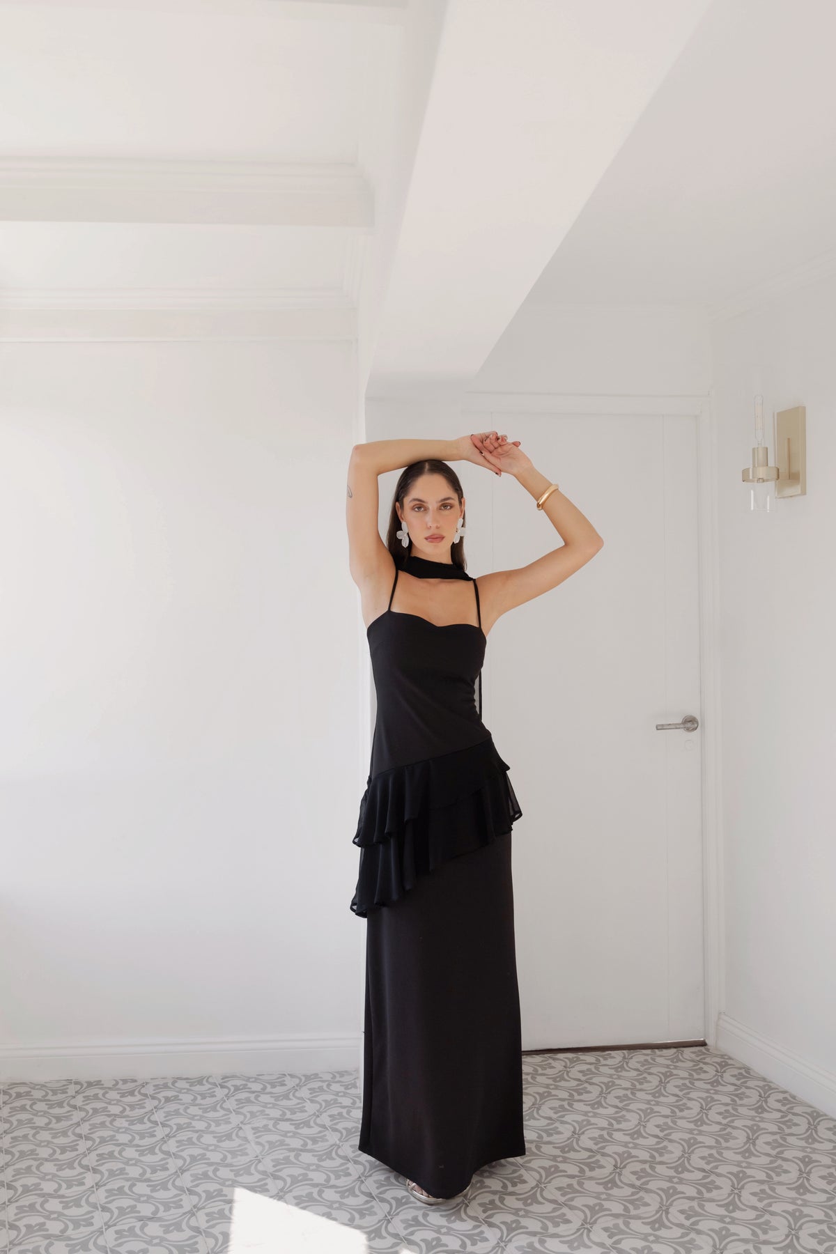 Vestido Fiesta Caetana Negro
